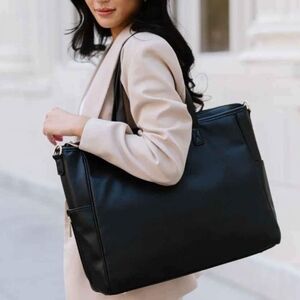 Elegant Black Tote Bag